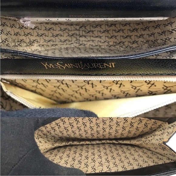 Yves Saint Laurent Black Crossbody Bag - Picture 7 of 11